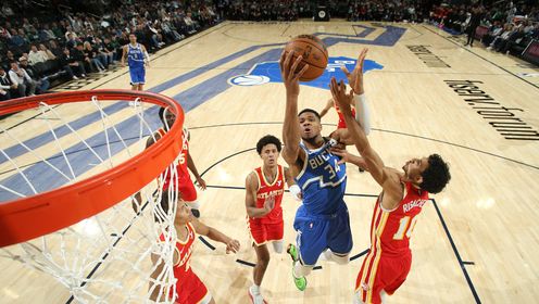 2024年12月05日NBA常规赛 老鹰 - 雄鹿 精彩镜头
