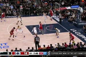 2024年12月17日 12月17日NBA常规赛 爵士 - 快船 精彩镜头