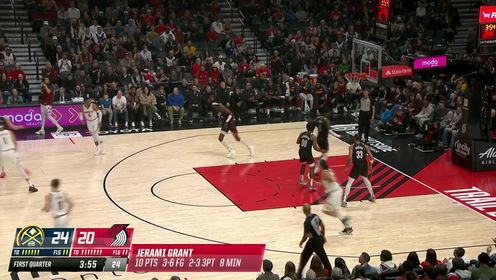 2024年12月20日 12月20日NBA常规赛 掘金 - 开拓者 精彩镜头
