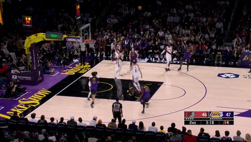 2025年01月03日 01月03日NBA常规赛 开拓者 - 湖人 精彩镜头