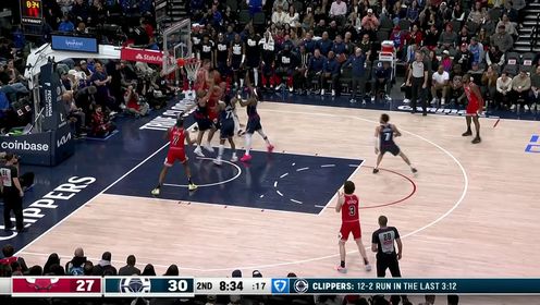 2025年01月21日 01月21日NBA常规赛 公牛 - 快船 精彩镜头