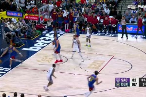 2025年01月24日 约基奇35+22+17 小萨23+19+8 威少18分 掘金擒国王迎4连胜