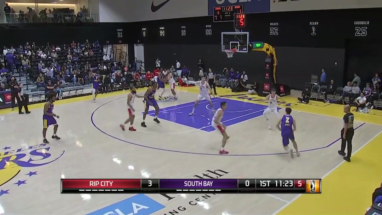 2025年01月25日 01月25日G联赛常规赛 撕裂之城混音 110 - 122 南湾湖人 集锦